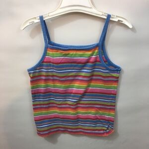 Old Navy Multi Colored StripedTank Top Size 7
